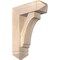 Ekena Millwork Imperial Arts and Crafts Smooth Bracket w/ Offset Brace, Douglas Fir, 7 1/2"W x 22"D x 30"H BKT0806X22X30IMP03SDF - alternate 1